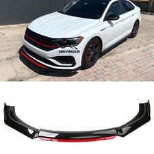 For VW Jetta GLI MK6 MK7 MK7.5 Front Bumper Lip Body Splitter Lower Spoiler Red