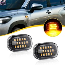 2x Clear Lens Side Indicator