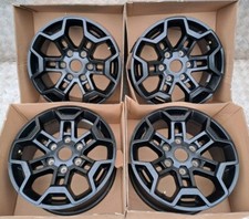 17" FORD RANGER GENUINE SET OF BLACK ALLOY WHEELS