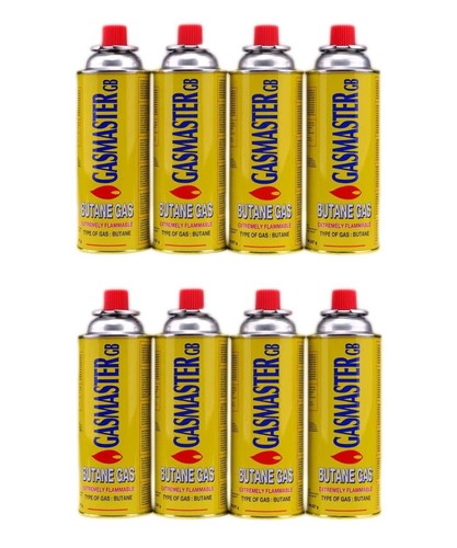 Butane gas bottles - butane, canisters