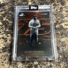 2025 Topps F1 Lights Out Jackie Stewart 25/25 World Championship 75 Variant