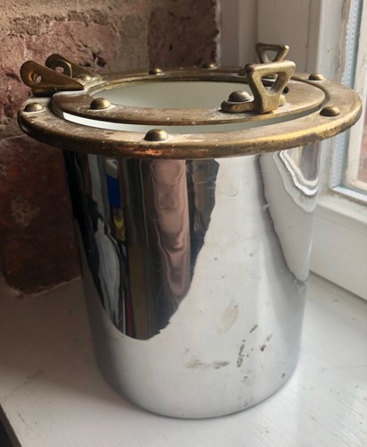 Vintage brass and chrome like - brass,