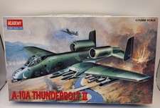Acadamy 1:72 A-10A Thunderbolt 2 Model Kit Sealed In Bags