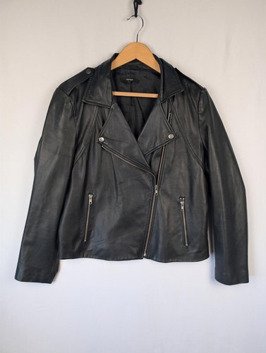 Piper biker leather - , jacket