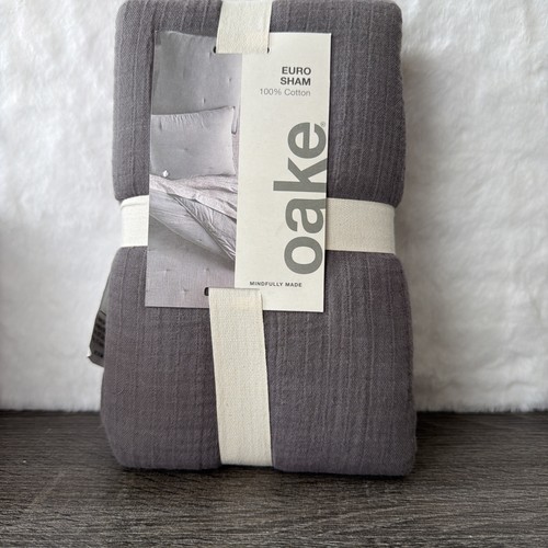 Oake euro sham tacket - tacket, textured