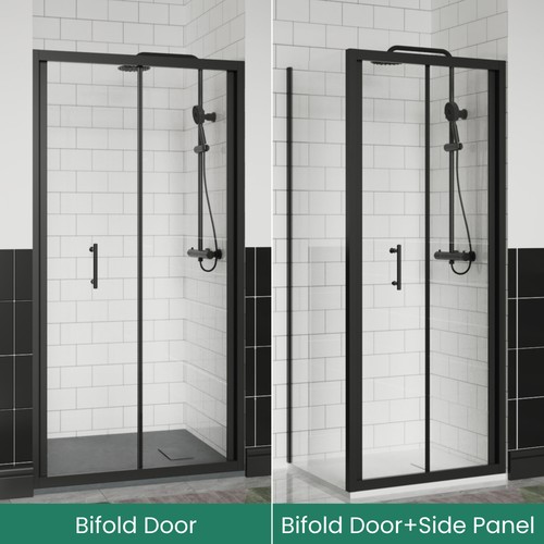 Bathroom fold shower door - fold,