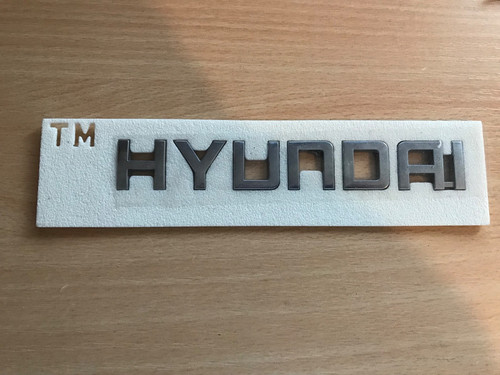 Hyundai badge emblem