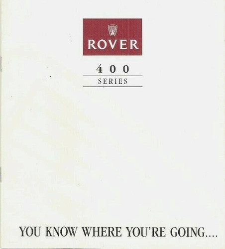 Rover 400 series 1992 - 400-series,