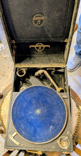 Columbia grafonola model 123a - grafonola,
