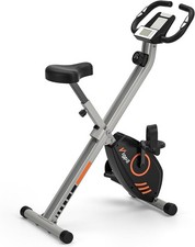 Exercise Bike Folding with Magnetic Resistance, LCD Display, Device Holder 