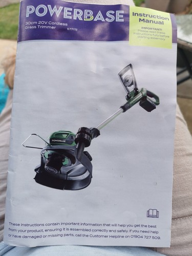 Powerbase cordless 30cm grass