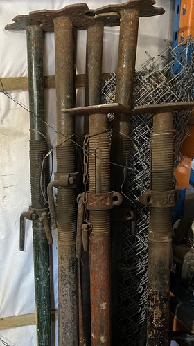 Adjustable steel scaffolding - steel,