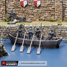 Gaming Terrain - Row Boat -