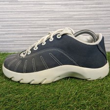 Womens Oakley Shoe Three Vintage Rare Blue Suede Trainers Shoes Size UK 4 EU 37