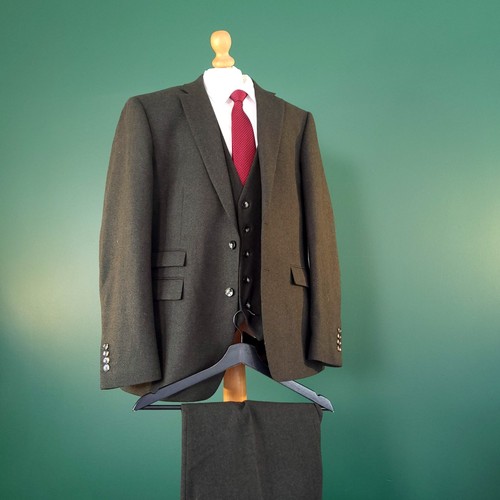 Moss london tweed piece suit - london,