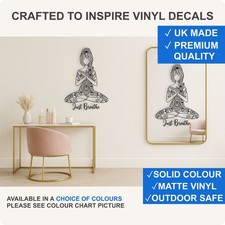 Just Breathe Wall Decal –