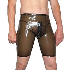 Mens Latex Shorts Underwear
