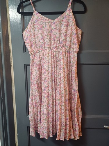 Pink flower dress - flower,