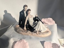 Wedding Cake Topper, Porcelain