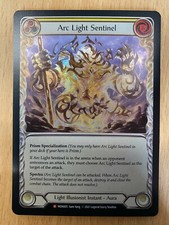 Arc Light Sentinel (MON005) 1st Edition Rainbow Foil (Monarch) Flesh and Blood