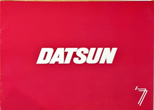 Datsun range brochure - brochure, 1977