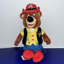 Rare Vintage Sheriff Bradley Bear Haven Holidays 9" plush beanie soft toy rare 