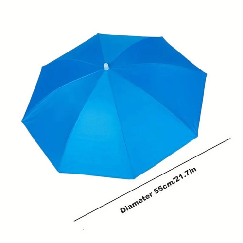 Foldable headwear umbrella - foldable,
