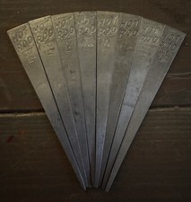 9 Vintage Aluminum HOT ROD Pat