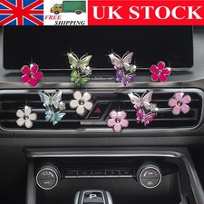 6 Pcs Air Freshener Daisy Flower Air Vent Clip Air Conditioning Outlet Clip Car