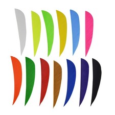 50Pcs Archery Fletching Shield