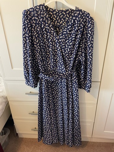 Berkertex navy blue midi