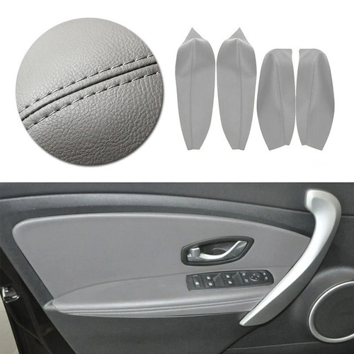 All gray leather - 4x, interior