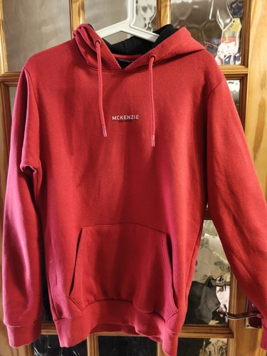 Mckenzie red pullover hoodie - red,