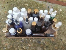 Mixed Design Oil Bottles with caps or droppers