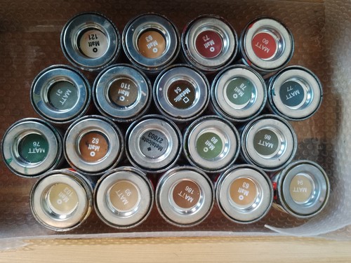 Humbrol enamel paint job - paint,