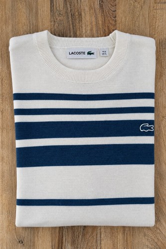 Lacoste striped knit jumper - knit,