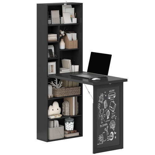 Homcom convertible desk with - homcom,