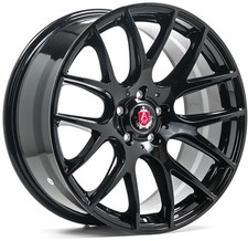 Alloy Wheels 19" Axe CS Lite Black Gloss For Vauxhall Vectra VXR 06-08
