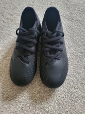 Boys UK 12 infant Football boots/Black/Adidas/Predator/studs