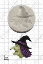 Silicone mould Witch's Head | Food Use FPC Sugarcraft FREE UK shipping!