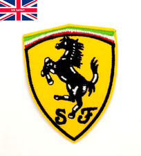 Iron Sew On FERRARI Patch