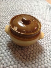 Vintage T G Green Church Greasley Granville Large Lidded Crock Cooking Pot