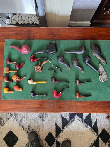 Vintage smokeing pipes - vintage,