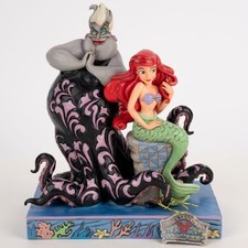 Disney Traditions Jim Shore Figure Showcase Little Mermaid Wicked And Wishful