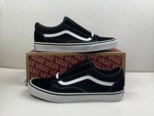 Vans Old Skool Skating Sneakers Men’s Size 13 Black/White VN000D3HY28 Damage Box
