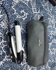 Nicky Clarke Ceramic Travel Hair Curler, Dual Voltage With Case
