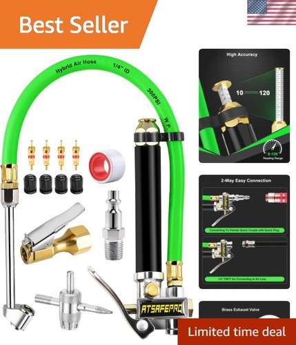 Tire inflator with - tire,