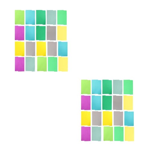 Pcs colored file folders - colored,