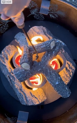 Gel fuel fire - fuel, &