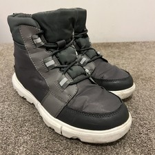 Sorel UK Size 5.5 (EU 38.5) Womens Grey Waterproof Lace Up Boots